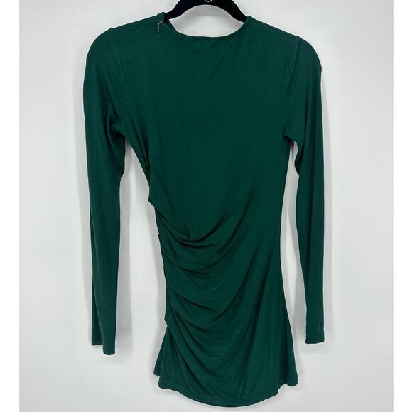 Marina Moscone Collective Green Ruched Top - Picture 4 of 4
